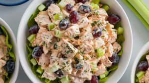 A healthy chicken salad 