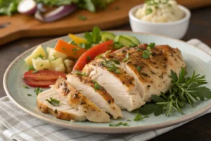 Delicious shredded chicken