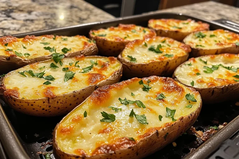 Cottage Cheese Recipe for Air Fryer Baked Potato Skins