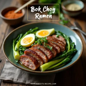 how to cook bok choy for ramen