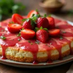 Strawberry Shortcake Cheesecake