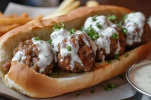 Try honey mustard as a sauce for a perfect snack!
