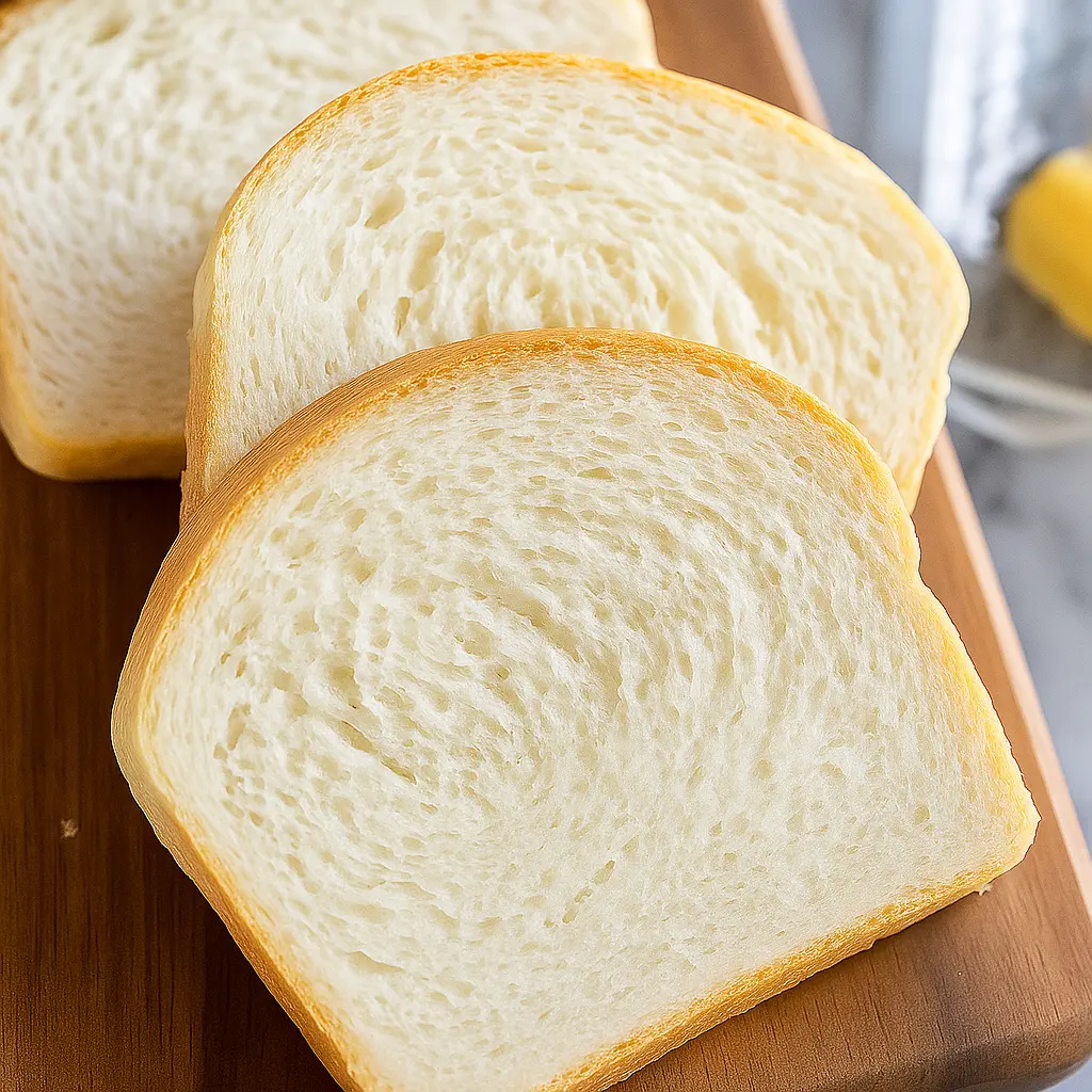 Freshly baked how to make homemade bread made with simple ingredients