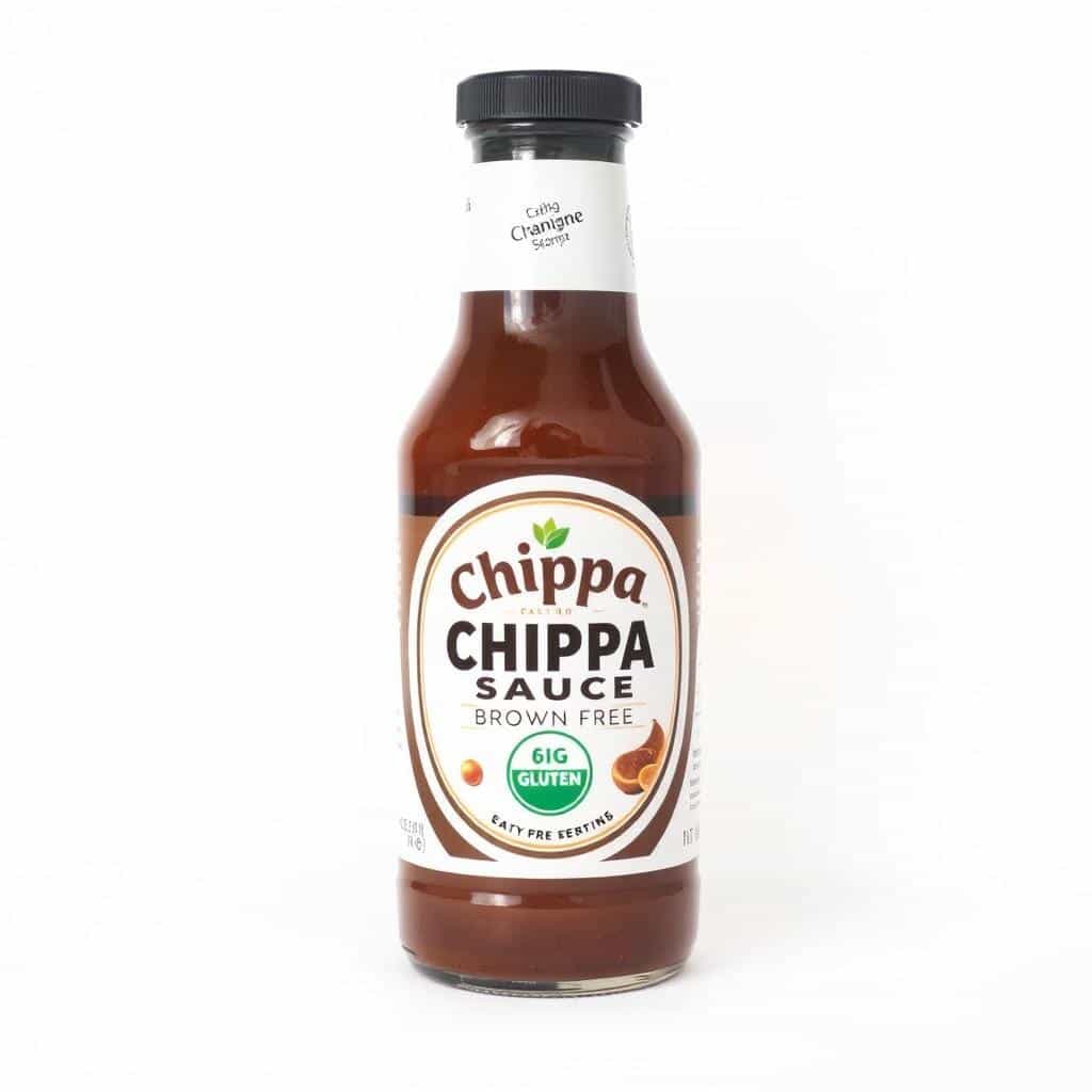 Bottle of Chippa Gluten Free Brown Sauce