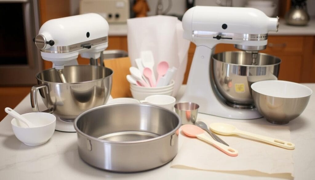 Essential baking equipment for making gluten-free cheesecake