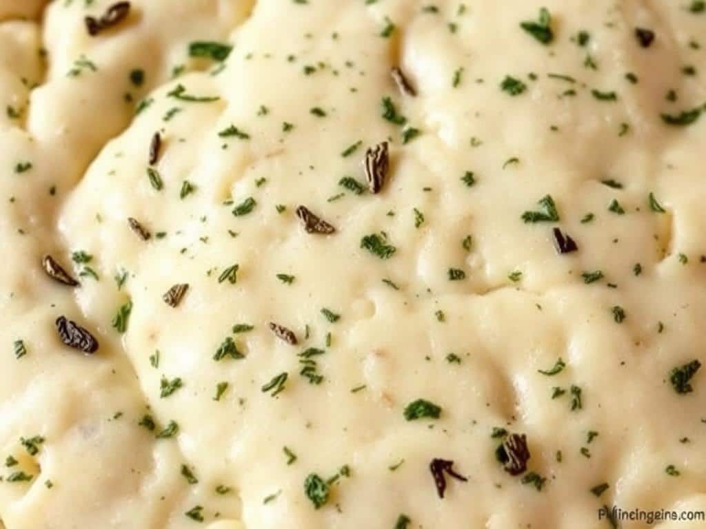 Herb-infused gluten free pizza dough with visible herbs
