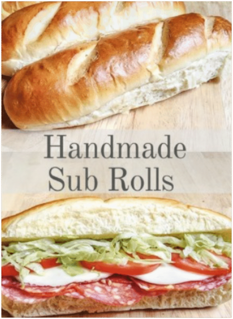discover handmade sub rolls recipe