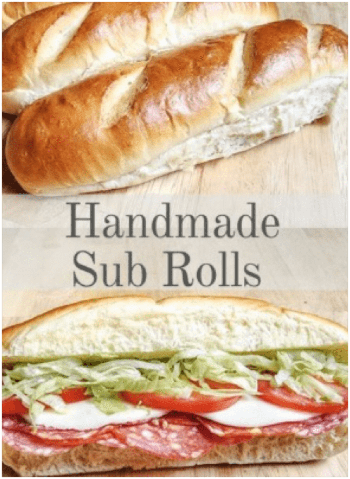 discover handmade sub rolls recipe
