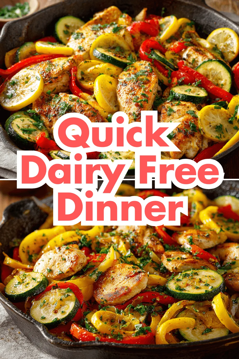 QUICK DAIRY FREE DINNER