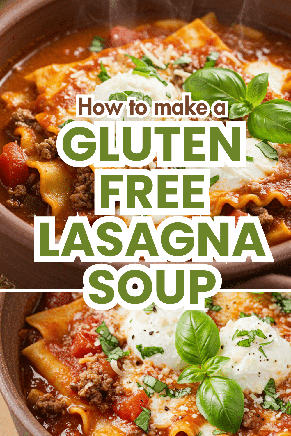 easy gluten free lasagna soup