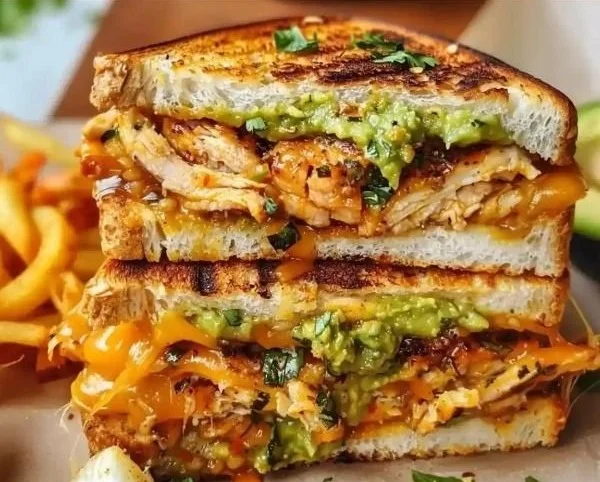 Chicken Avocado Melt Sandwich 2 Chicken Avocado Melt Sandwich