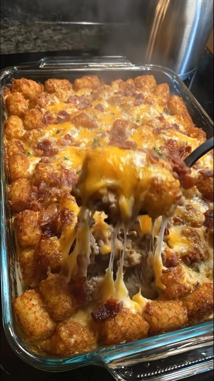 My husband keeps going back for more when I make this. I've started putting half away before I serve dinner so we can actually have some leftovers!!!