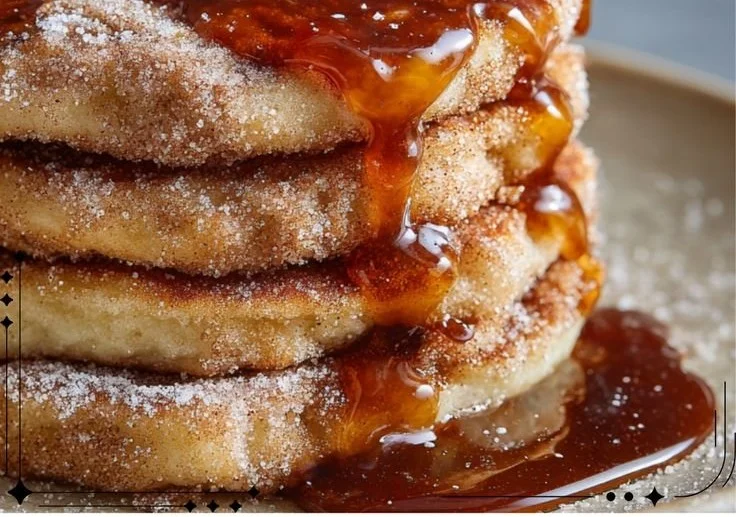 Irresistible Spanish Churro Pancakes
