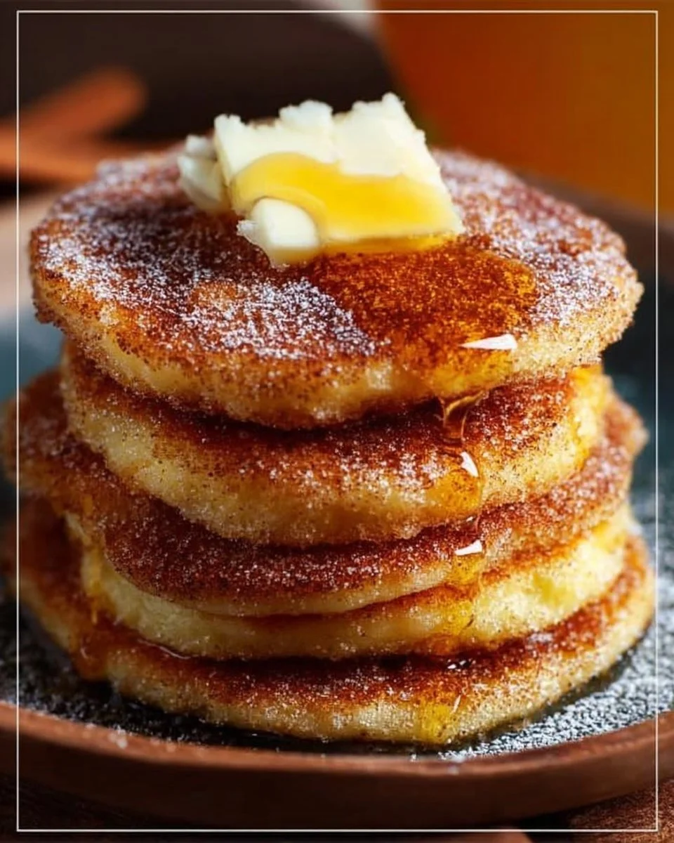 Irresistible Spanish Churro Pancakes