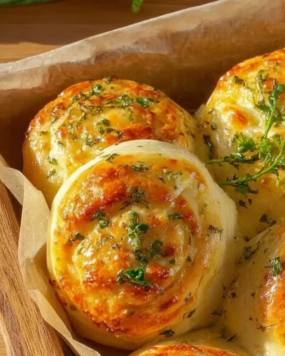 Buttery Cheese Garlic Rolls, Everyone Will Love Them!