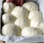 Child playing with colorful Magic Crazy Dough in various shapes.