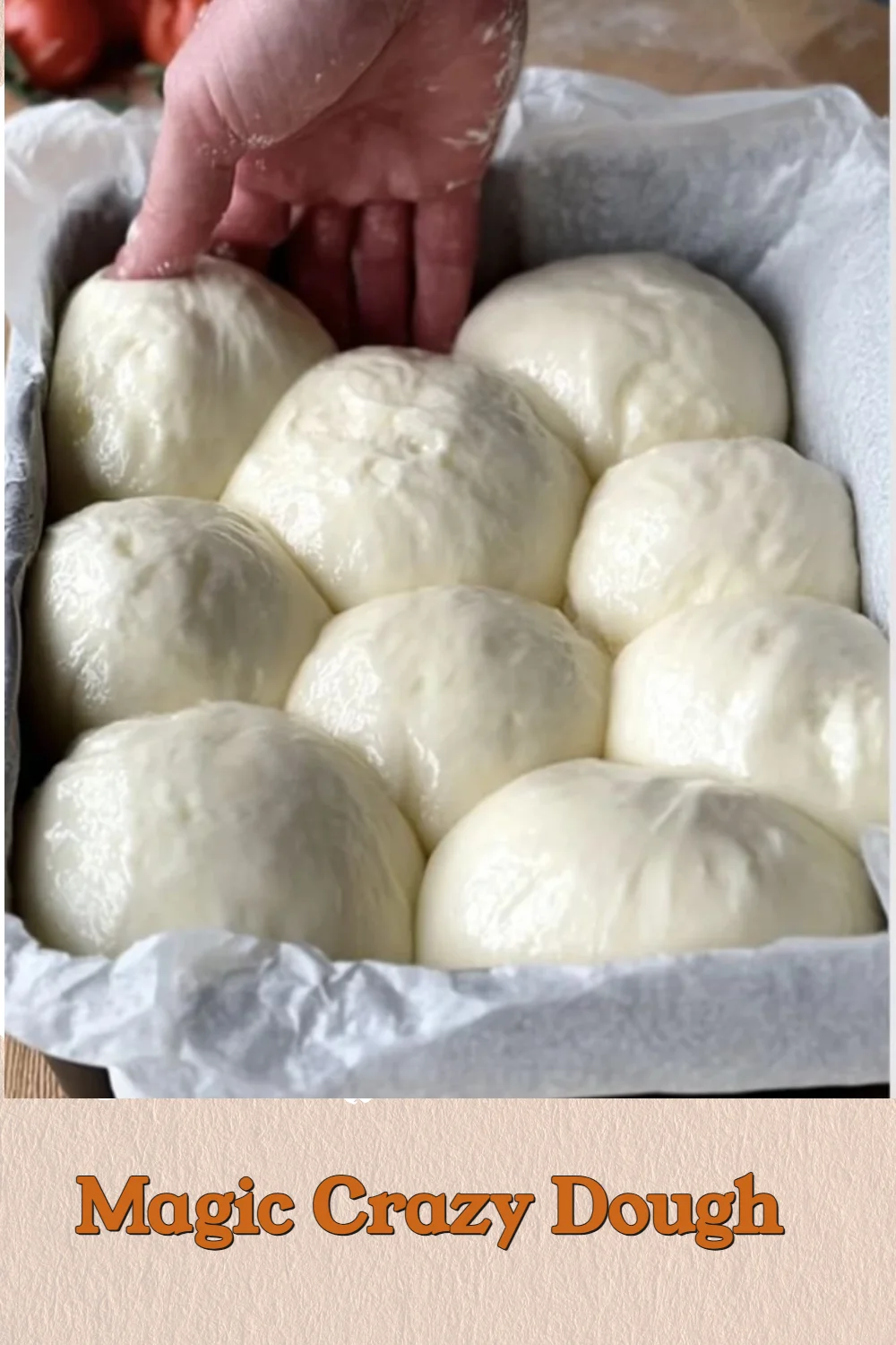 Child playing with colorful Magic Crazy Dough in various shapes.