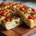 Same Day Sourdough Focaccia Bread