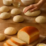 Quick recipe for fluffy homemade white bread