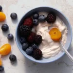 Delicious 5-minute fruit dip served with assorted fresh fruits.
