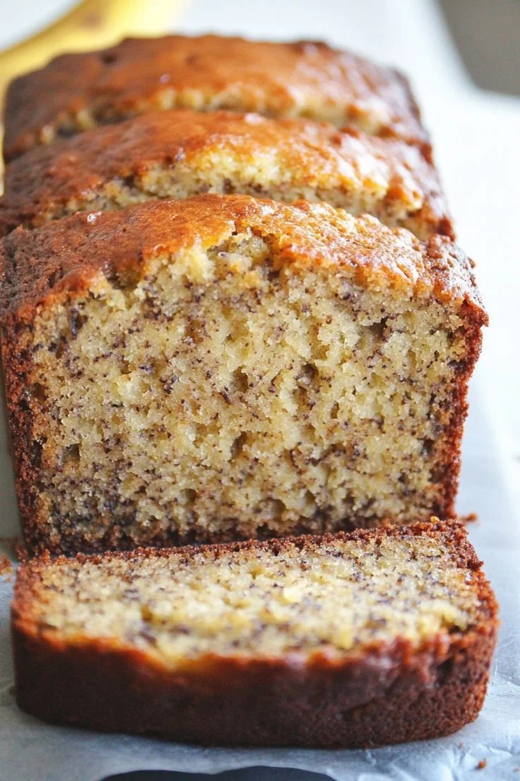 Moist & Delicious Banana Bread Recipe