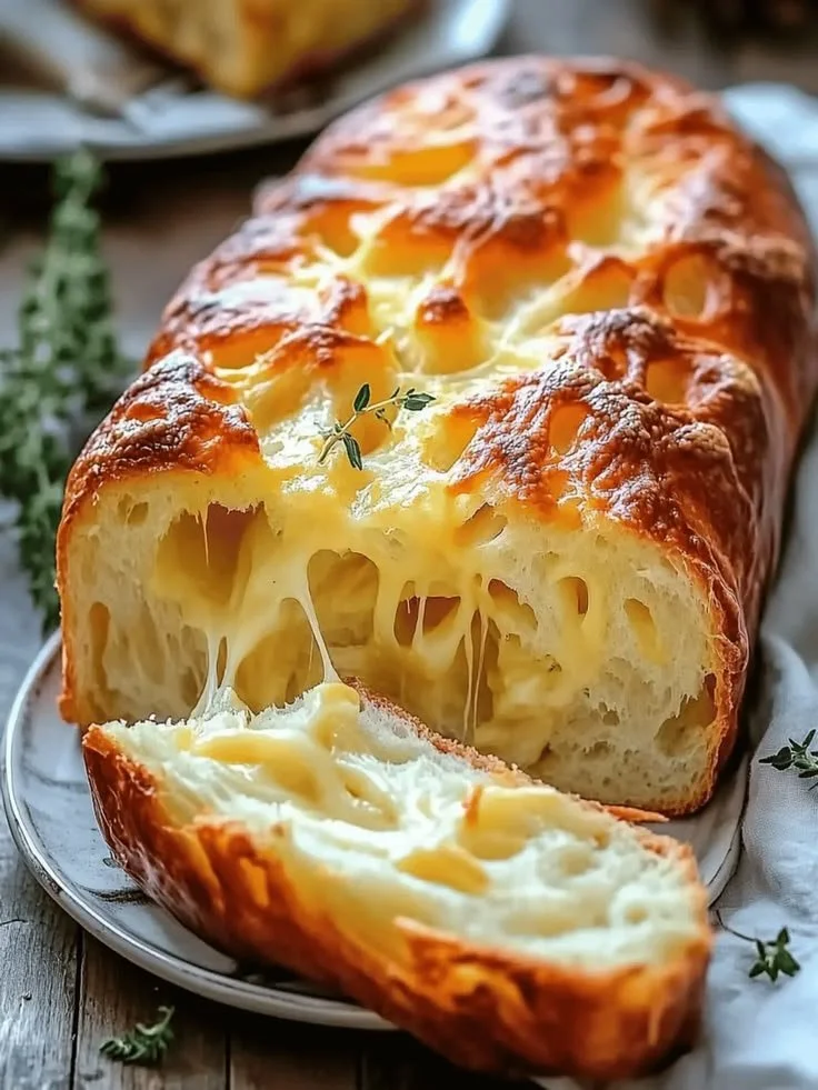 Cheese Bread 2 Savory Cheese Bread Recipe: No Yeast, Just Deliciousness