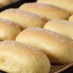 Delicious homemade cheese rolls served on a plate