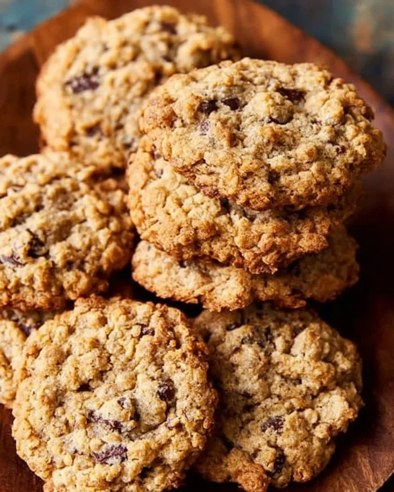 Chewy gluten-free oatmeal cookies fresh from the oven