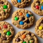 Delicious easy gluten-free monster cookies on a plate