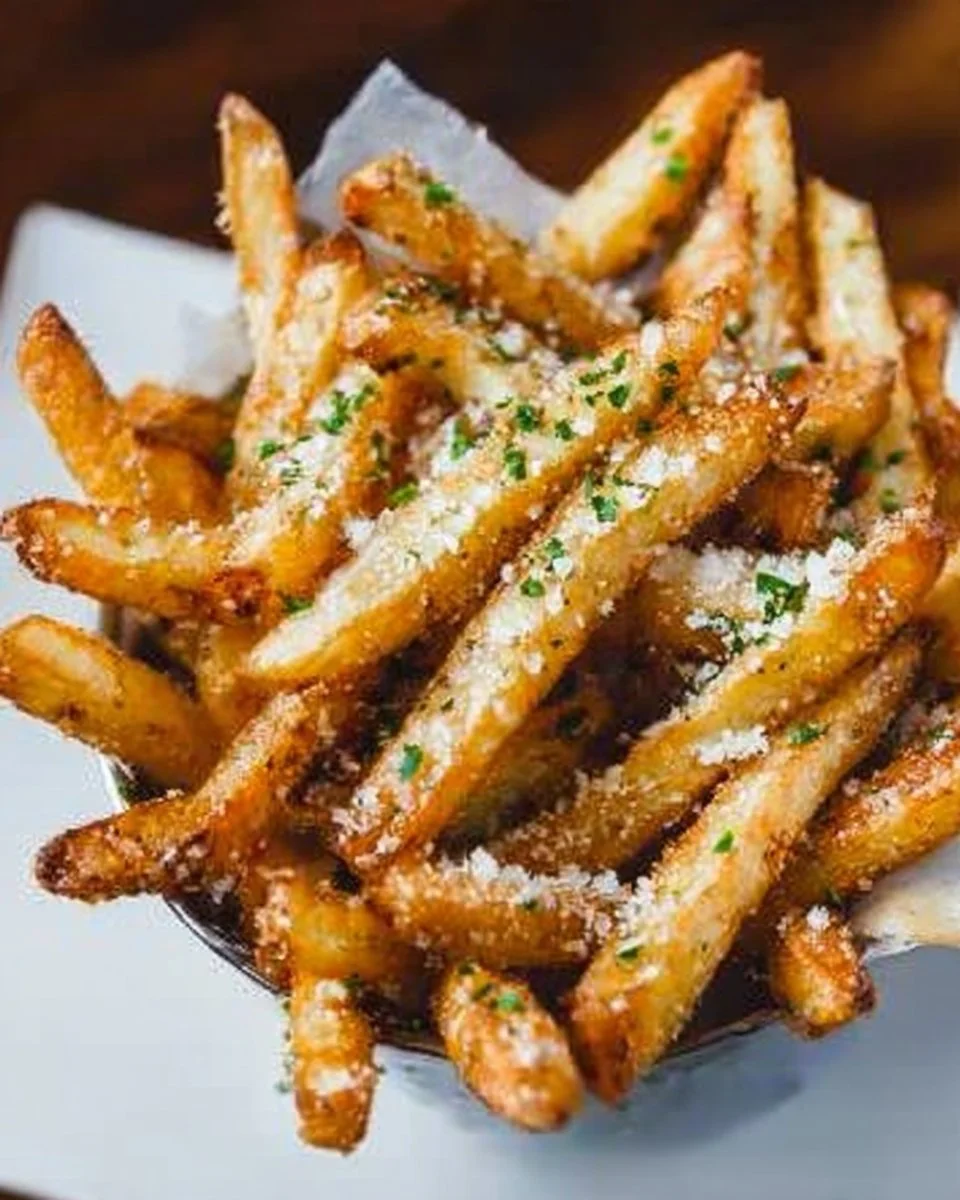 Crispy Garlic Parmesan Fries: Best Ever!