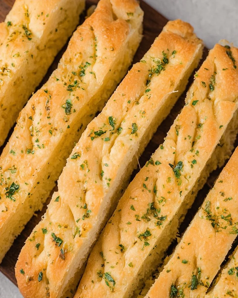 Gluten-Free Garlic Breadsticks