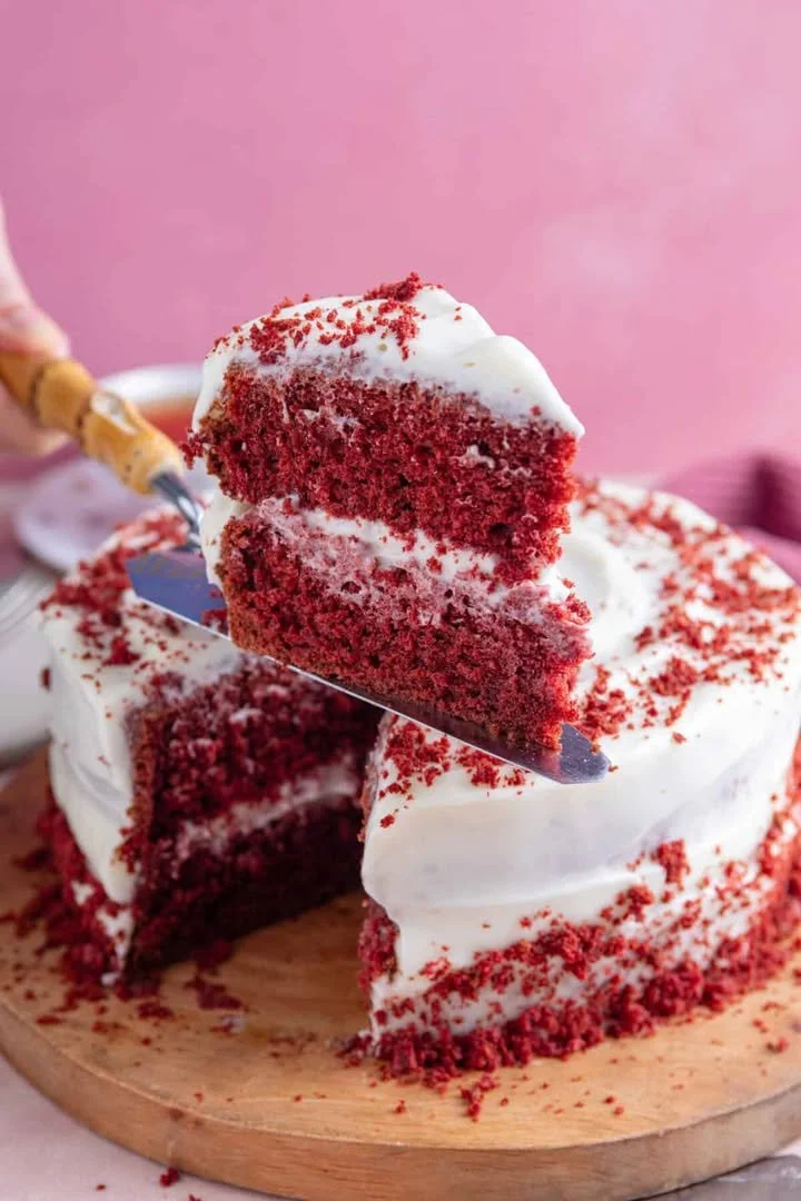Gluten Free Red Velvet Cake 2 Gluten Free Red Velvet Cake