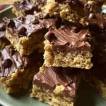 Delicious holiday cookie bars decorated with festive toppings