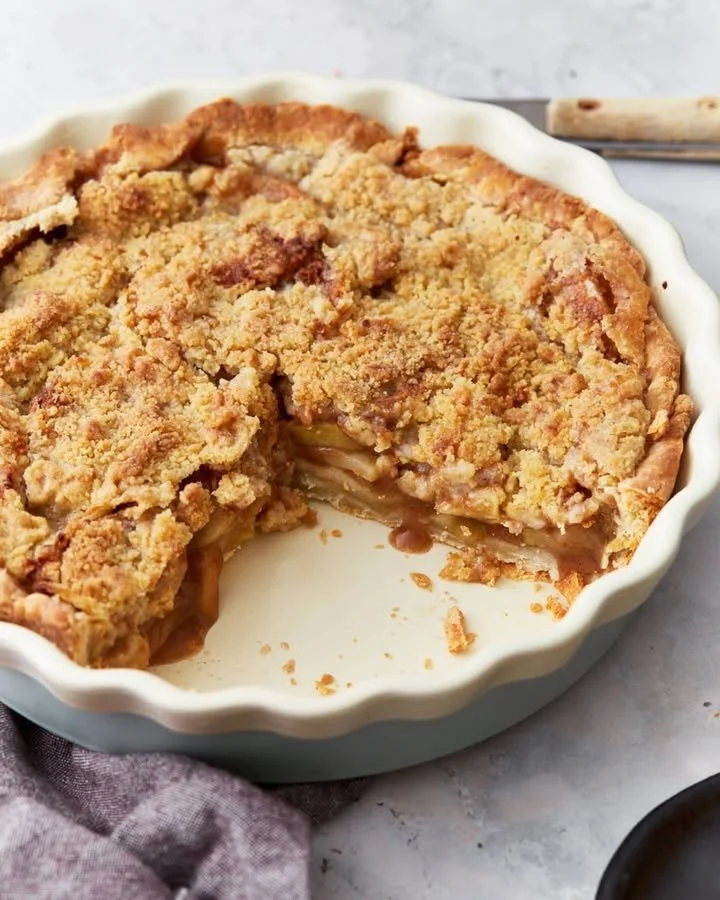 Homemade Gluten-Free Dutch Apple Pie