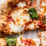 Freshly made homemade pizza dough ready for topping and baking