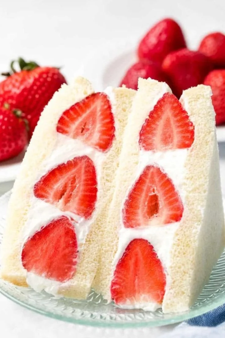 Japanese Strawberry Sandwich