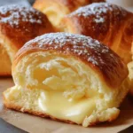 Golden brown Milk Brioche Rolls fresh out of the oven