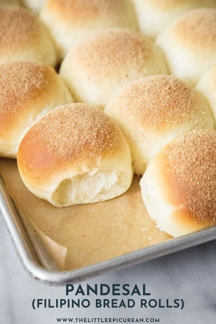 Pandesal 2 Pandesal (Filipino Bread Rolls)