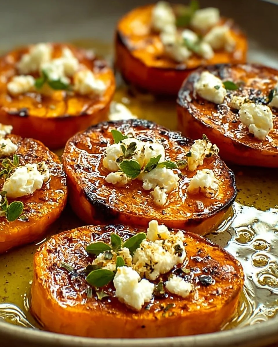 Bowl of roasted sweet potato rounds served as a healthy snack or side dish