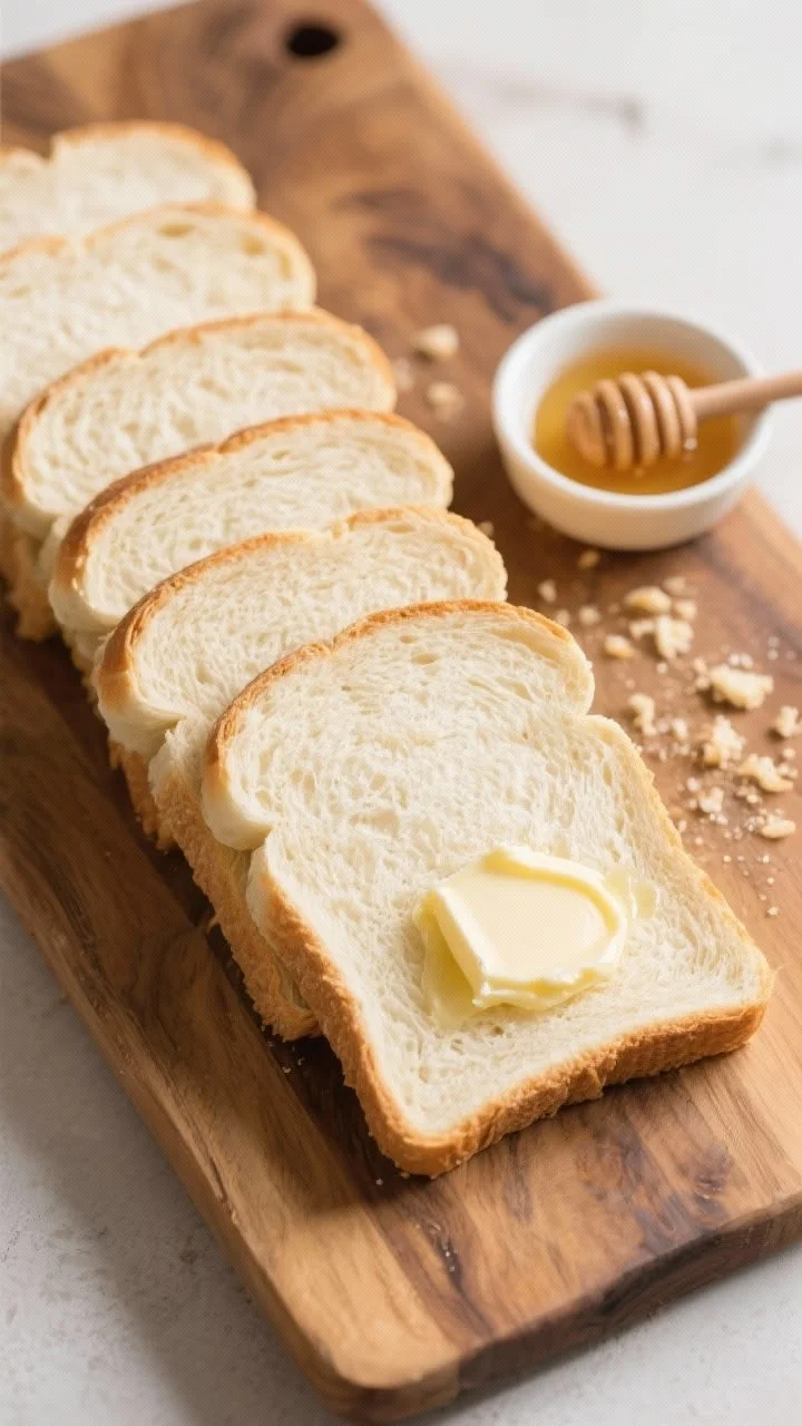 Soft & Fluffy White Bread Recipe – Perfect for Sandwiches