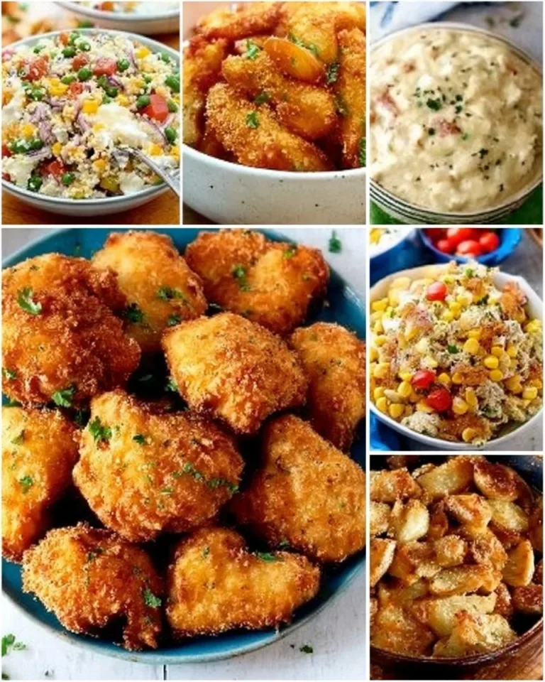 Delicious gluten-free chicken dishes including fried chicken and chicken nuggets