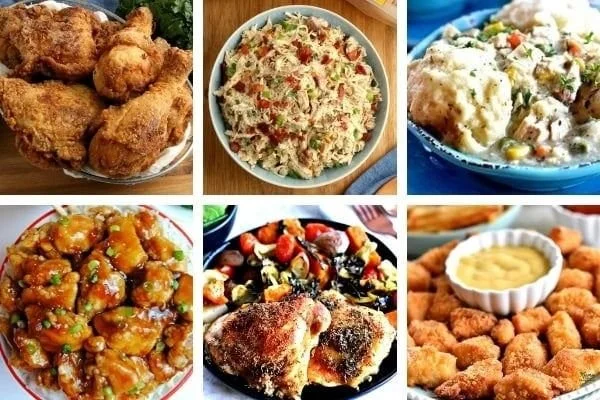 These easy gluten-free chicken recipes are all of your favorites from fried chicken, chicken nuggets, and much more. The recipes have a dairy-free option. Grab the recipe link in the comments! 👇